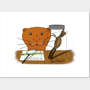 Homeschooling Oliver The Otter - The Cocoon Posters and Art